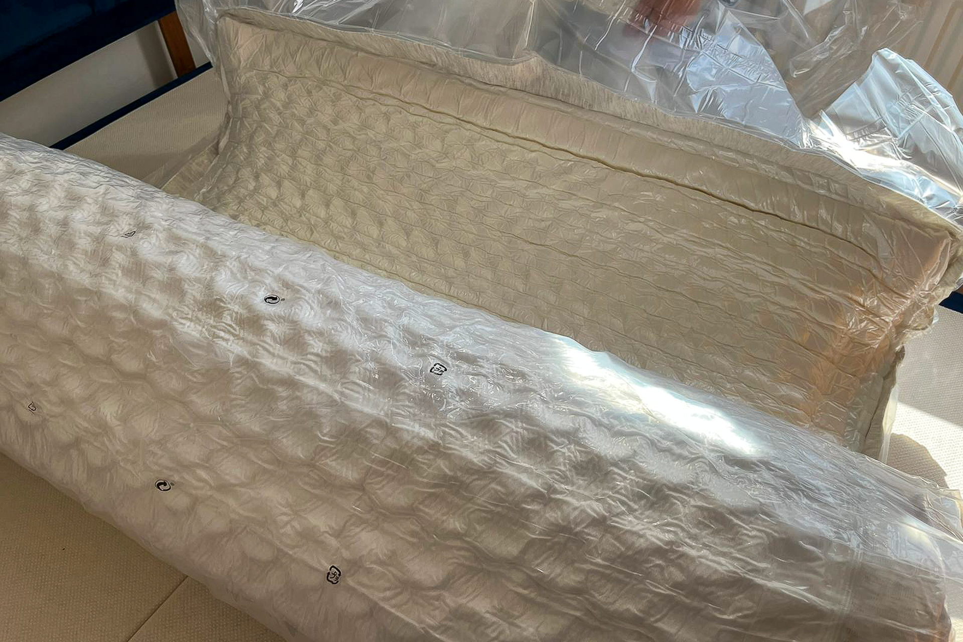 unwrapping hypnia mattress